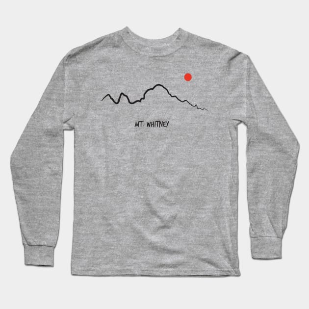 Mount Whitney Long Sleeve T-Shirt by JDB